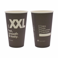Bicchiere caffe 500ml in cartoncino - Ecostoviglie.com