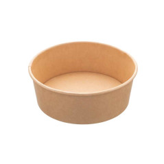 Contenitori poke ø 16,6 in cartoncino+PE 1000 ml - Ecostoviglie.com