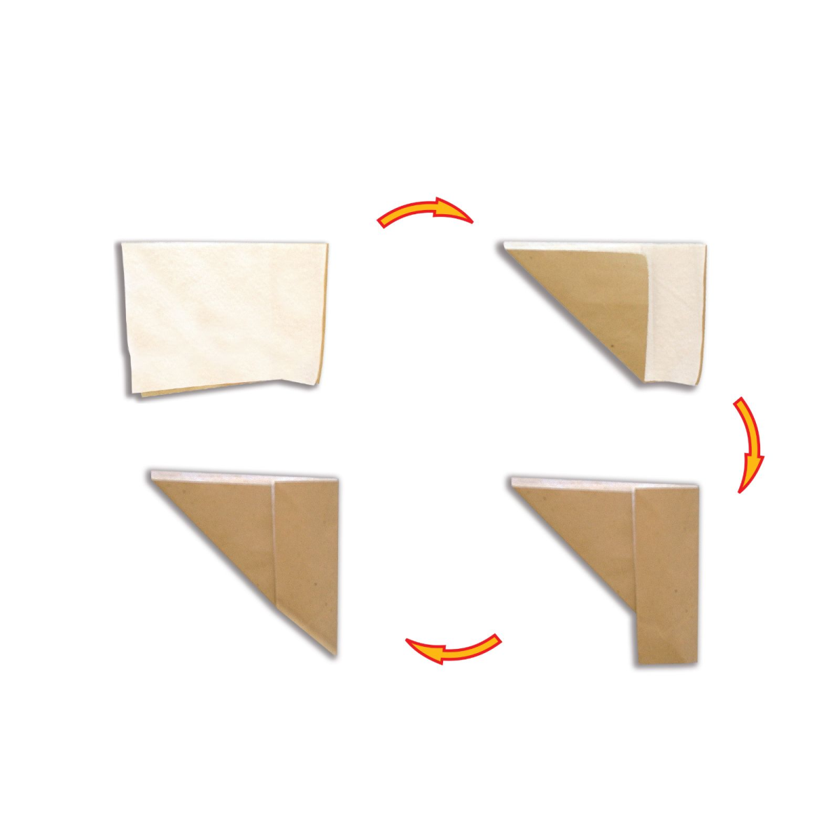 carta assorbente per fritti in carta paglia accoppiata